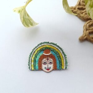 BYOMKESH CHHAU BROOCH