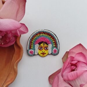 DURGA CHHAU BROOCH