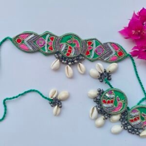 Green Choker set