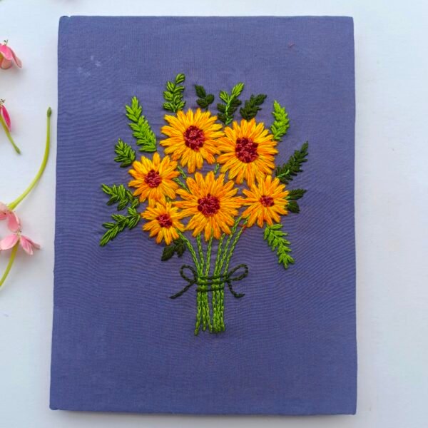 Grey Sunflower journal