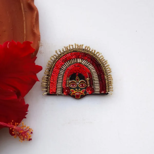 MAHAKALI CHHAU BROOCH