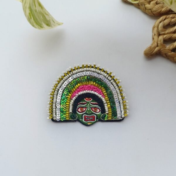 MAHISASHUR CHHAU BROOCH