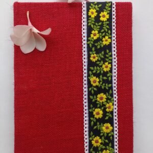 Red jute journal