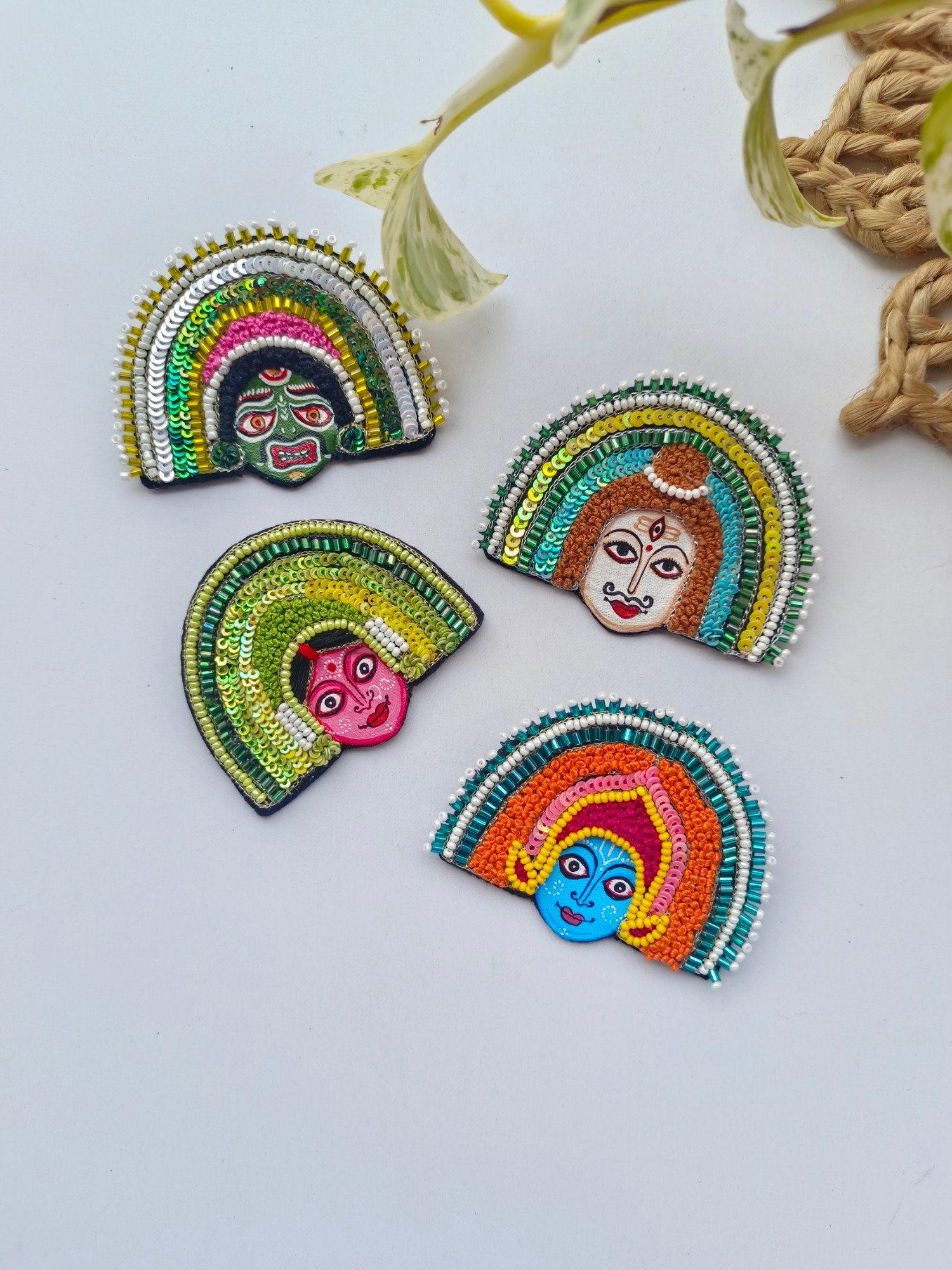 VISHNU CHHAU BROOCH - Image 3